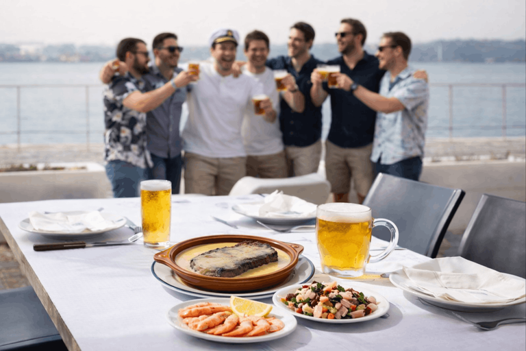 Lisbon Riverfront Steak & Seafood Meal