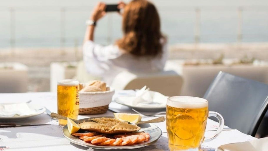 Lisbon Riverfront Seafood Meal - photo 1