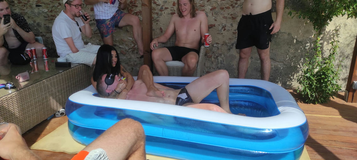 Lisbon Oil / Mud Wrestling Challenge - Stripper vs Stag thumbnail 5