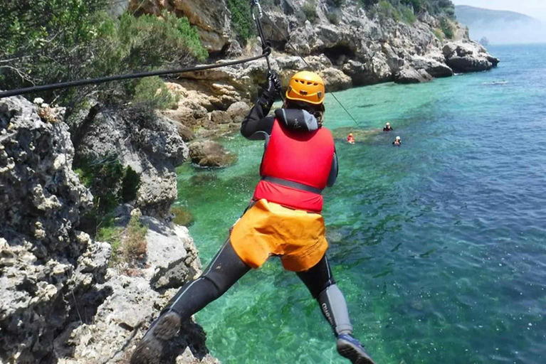 Lisbon Coasteering Adventure – Extreme Cliff-Jumping (Arrábida Coast) thumbnail 6