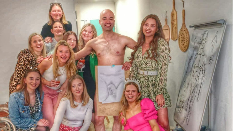 Nude Life Drawing Class in Lisbon