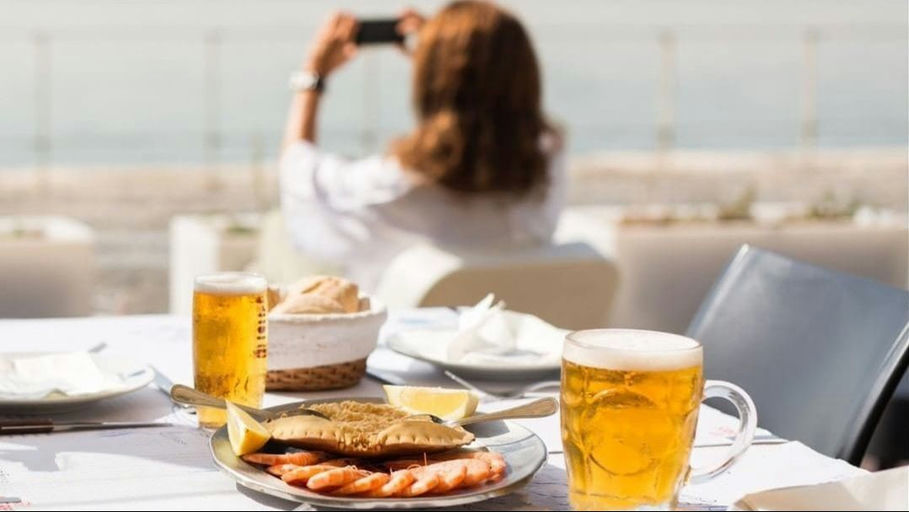 Lisbon Riverfront Seafood Meal