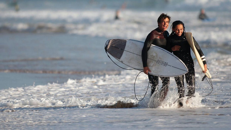 Surfing & Bodyboard Lesson in Lisbon